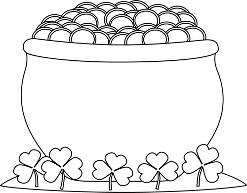 Picture - Pot Black And White, Transparent background PNG HD thumbnail