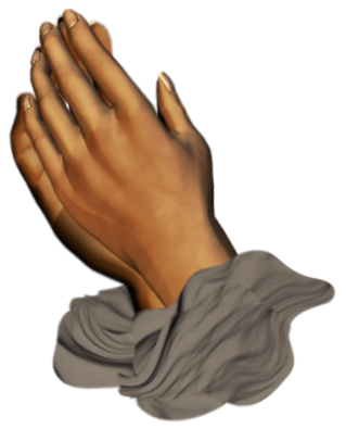 Hands, Praying, Christian, Pr