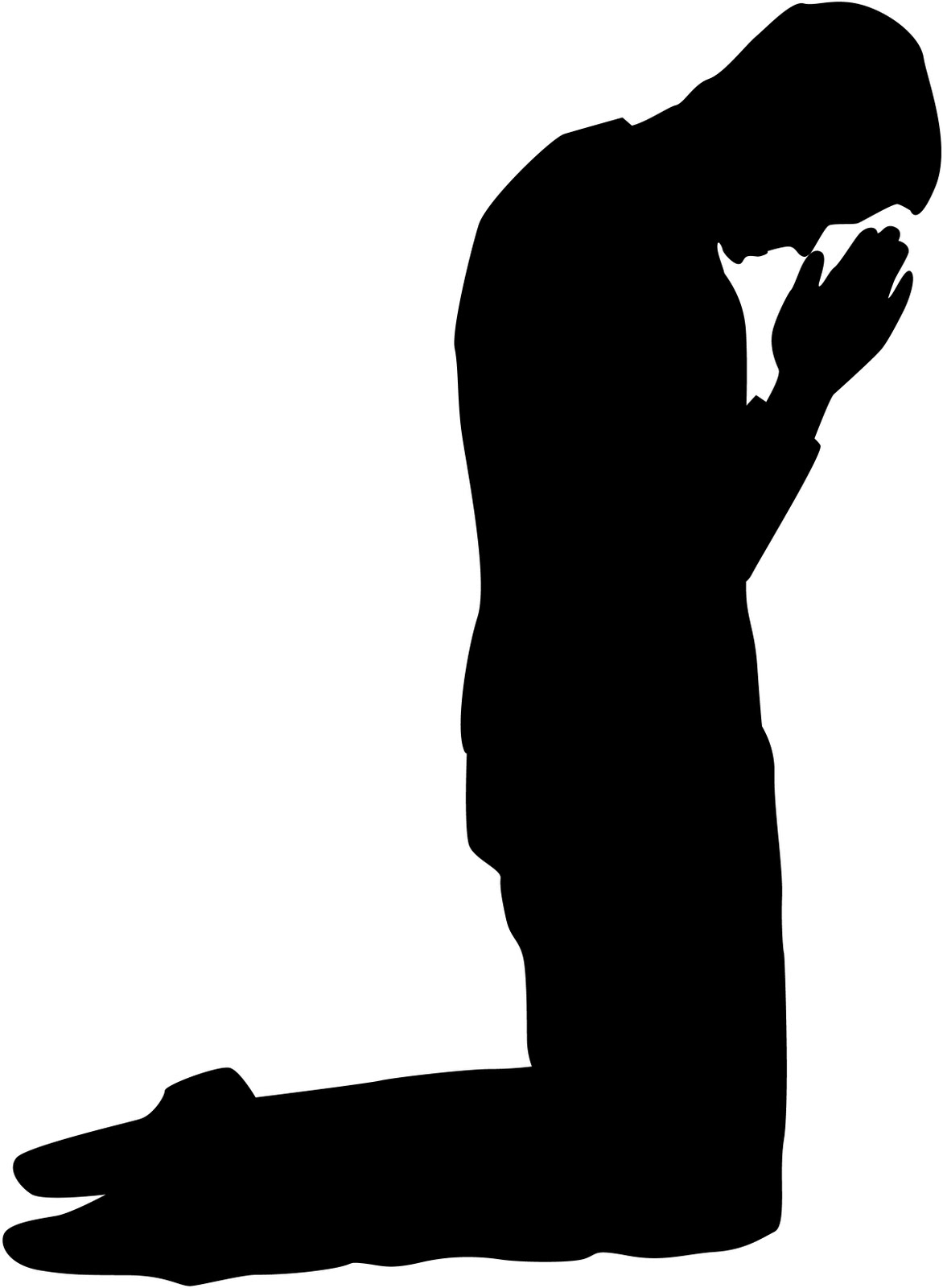 Images For Praying Silhouette Png - Praying, Transparent background PNG HD thumbnail