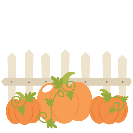 Pumpkins With Fence Svg Cutting Files Cute Cut Files For Cricut Free Svgs Free Svg Cuts Cute Svg Files - Pumpkin Patch, Transparent background PNG HD thumbnail