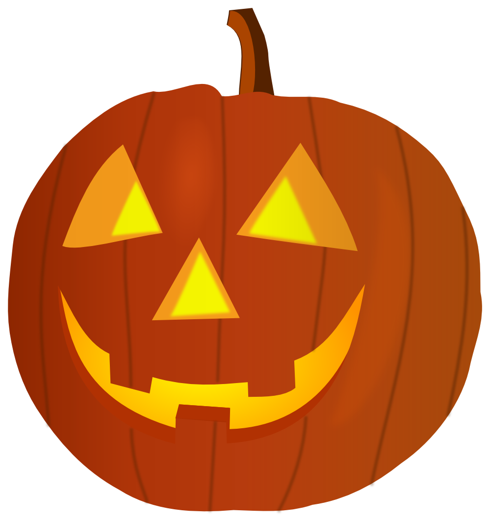 halloween, pumpkin icon. Down