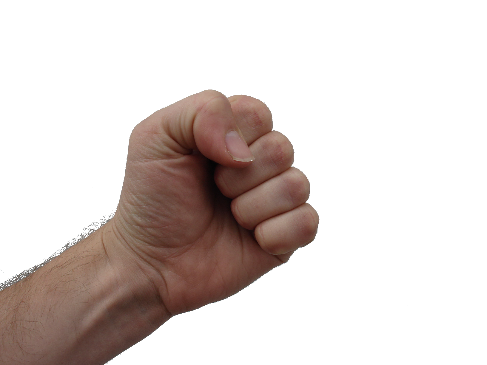File:clenched Human Fist.png - Punching Fist, Transparent background PNG HD thumbnail