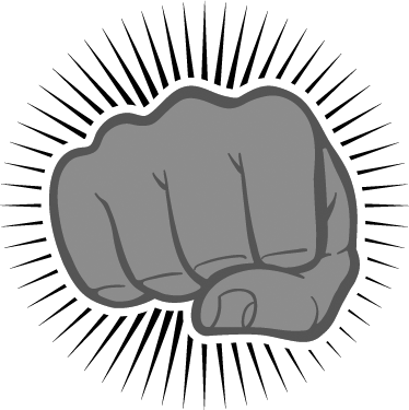 Punch Your Way Into The Bestseller Lists! - Punching Fist, Transparent background PNG HD thumbnail