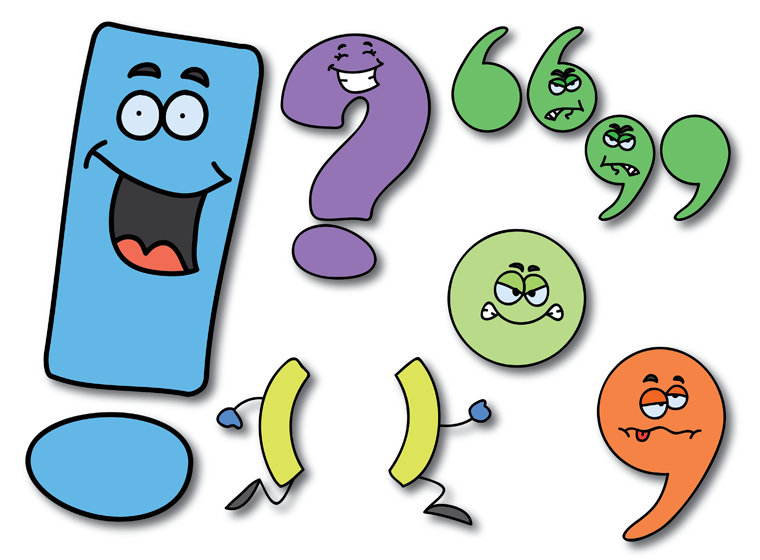 Pictures Of Punctuation Marks
