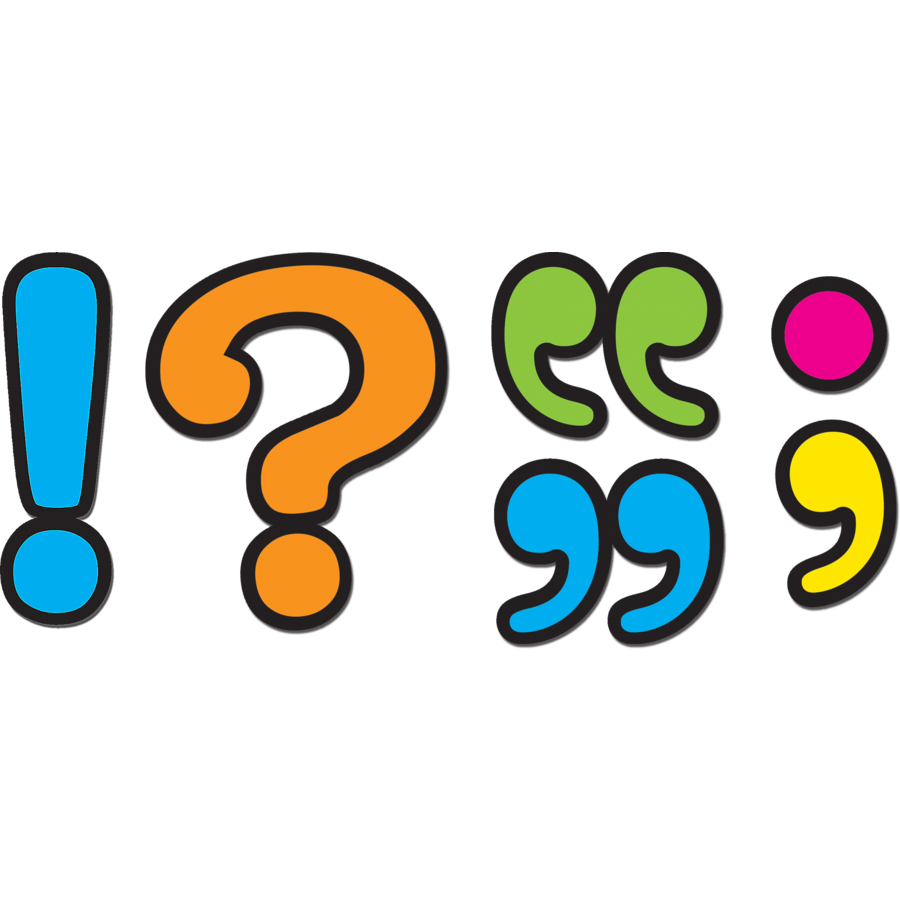 Tcr77220 Punctuation Marks Magnetic Accents Image - Punctuation, Transparent background PNG HD thumbnail