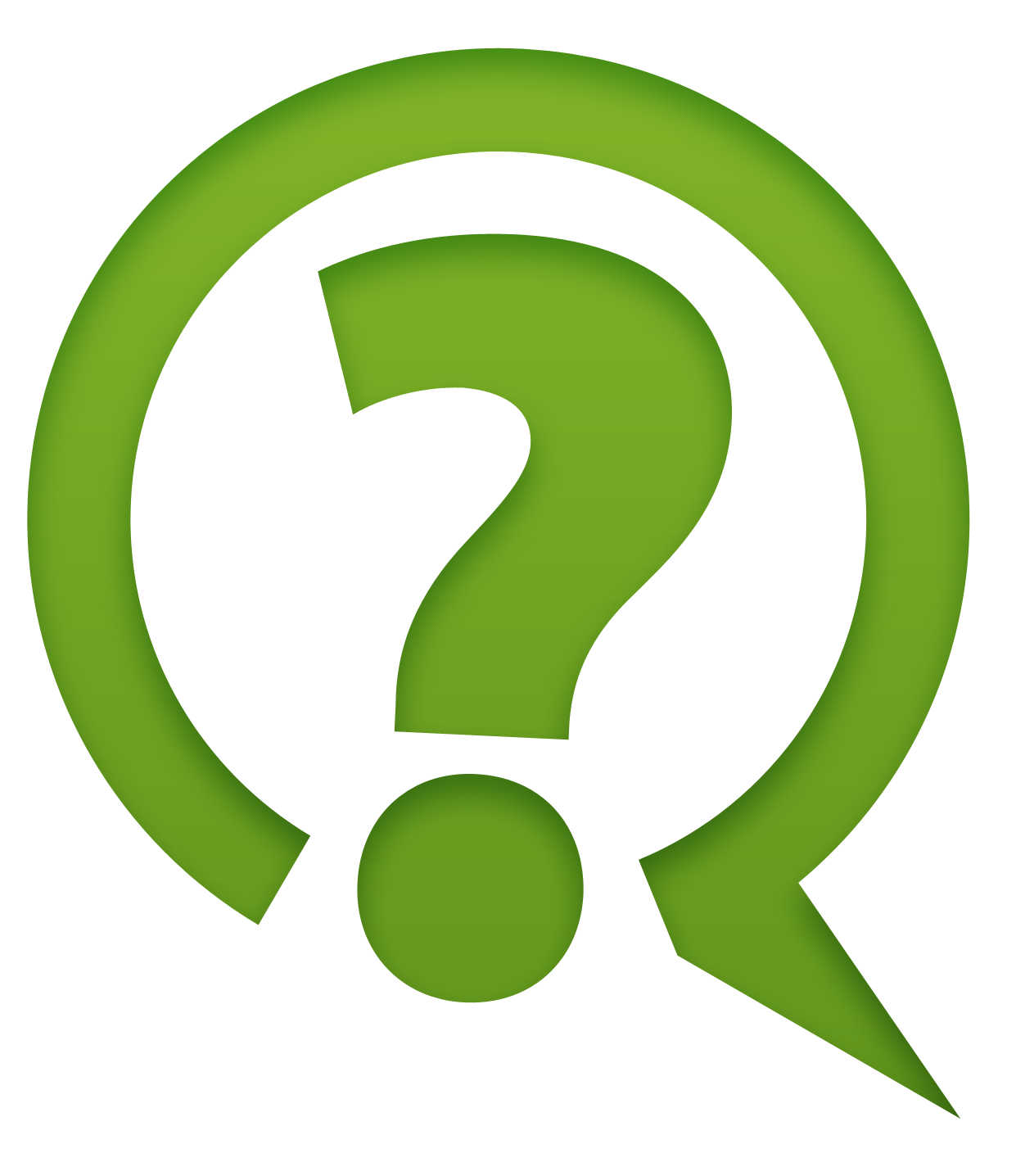 Free Icons Png:green Question Mark Icon Png Clipart - Question, Transparent background PNG HD thumbnail