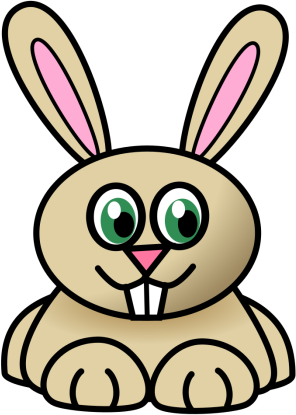 Rabbit_Toon.png - Rabbit Cartoon, Transparent background PNG HD thumbnail