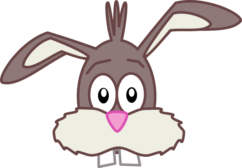 Png Rabbit Face - Rabbit Face Clipart, Transparent background PNG HD thumbnail