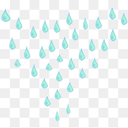Raindrops Decorative Effect, Raindrop, Decoration, Effect Png Image - Raindrops, Transparent background PNG HD thumbnail
