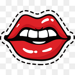 Red Lips, Vector Png, Red Lips, Sexy Red Lips Png And Vector - Red Lips, Transparent background PNG HD thumbnail