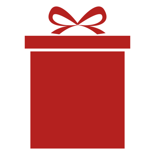 Caja de regalo rojo icono de 
