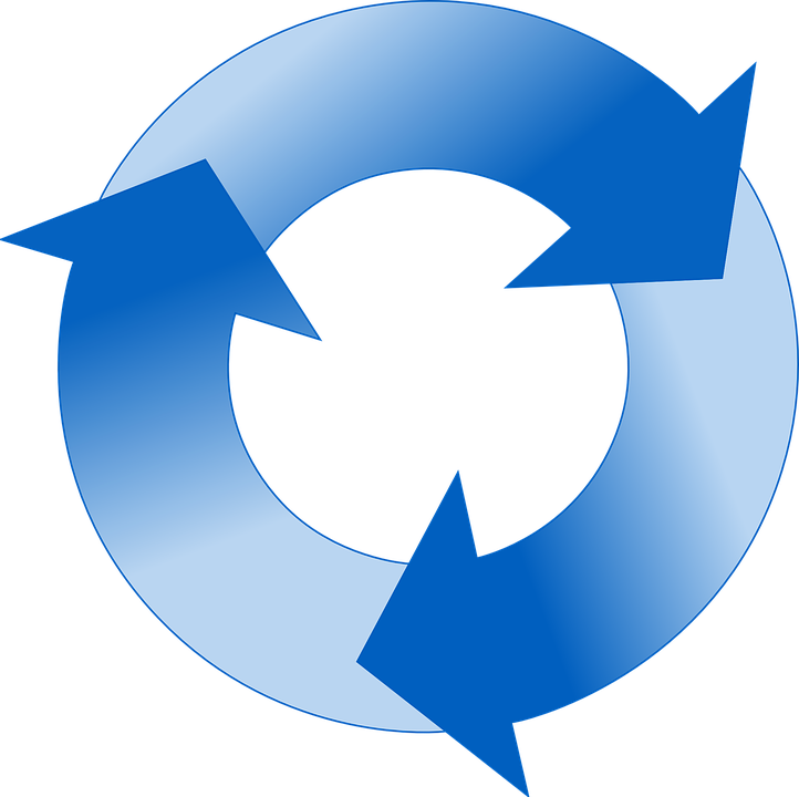 Circle, Repeat, Cycle, Reload, Redo, Recycling, Sign - Repeat, Transparent background PNG HD thumbnail