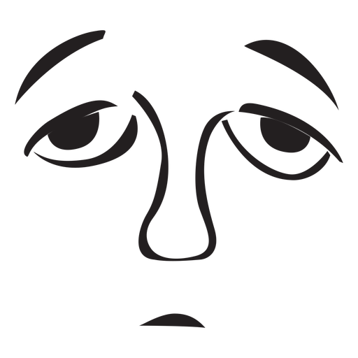 Sad Face Emoticon Png - Sad, Transparent background PNG HD thumbnail