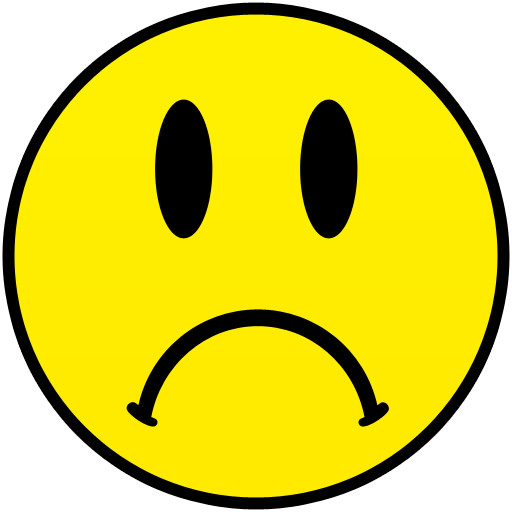 Emoji emoticon sad