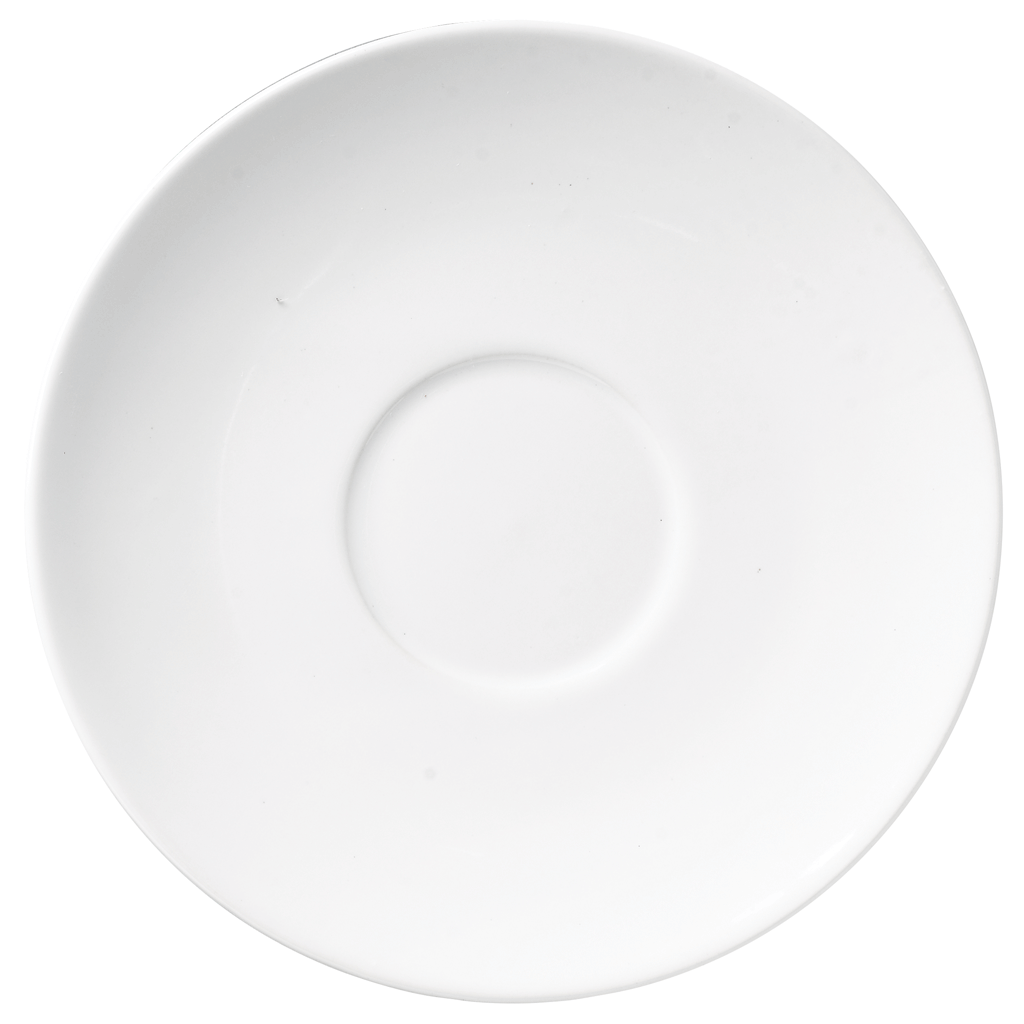Cremaware Saucer, 6.5In, White - Saucer, Transparent background PNG HD thumbnail