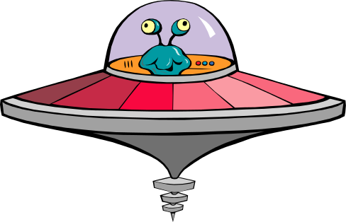 Flying Saucer 2 - Saucer, Transparent background PNG HD thumbnail