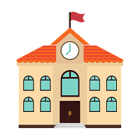 Building Icon School And Education Design - School Building, Transparent background PNG HD thumbnail