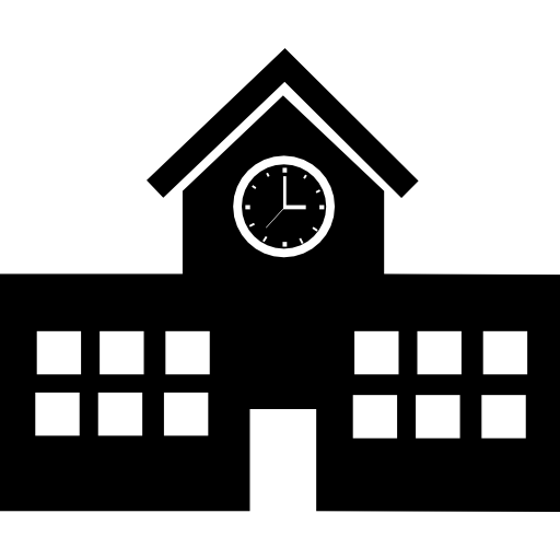School Building Free Icon - School Building, Transparent background PNG HD thumbnail