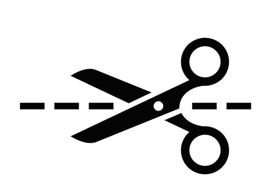 Png Scissors Cutting Dotted Line - Scissors Cutting Along A Dotted Line, Transparent background PNG HD thumbnail
