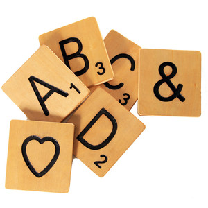 Large Scrabble Letter Tiles   Home Decor - Scrabble, Transparent background PNG HD thumbnail