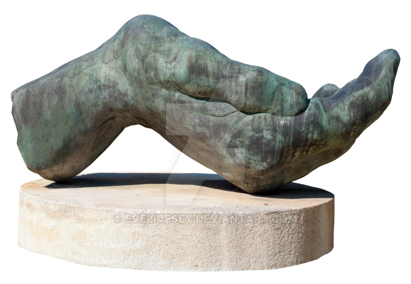 Large Hand Sculpture Png By Evelivesey Hdpng.com  - Sculpture, Transparent background PNG HD thumbnail
