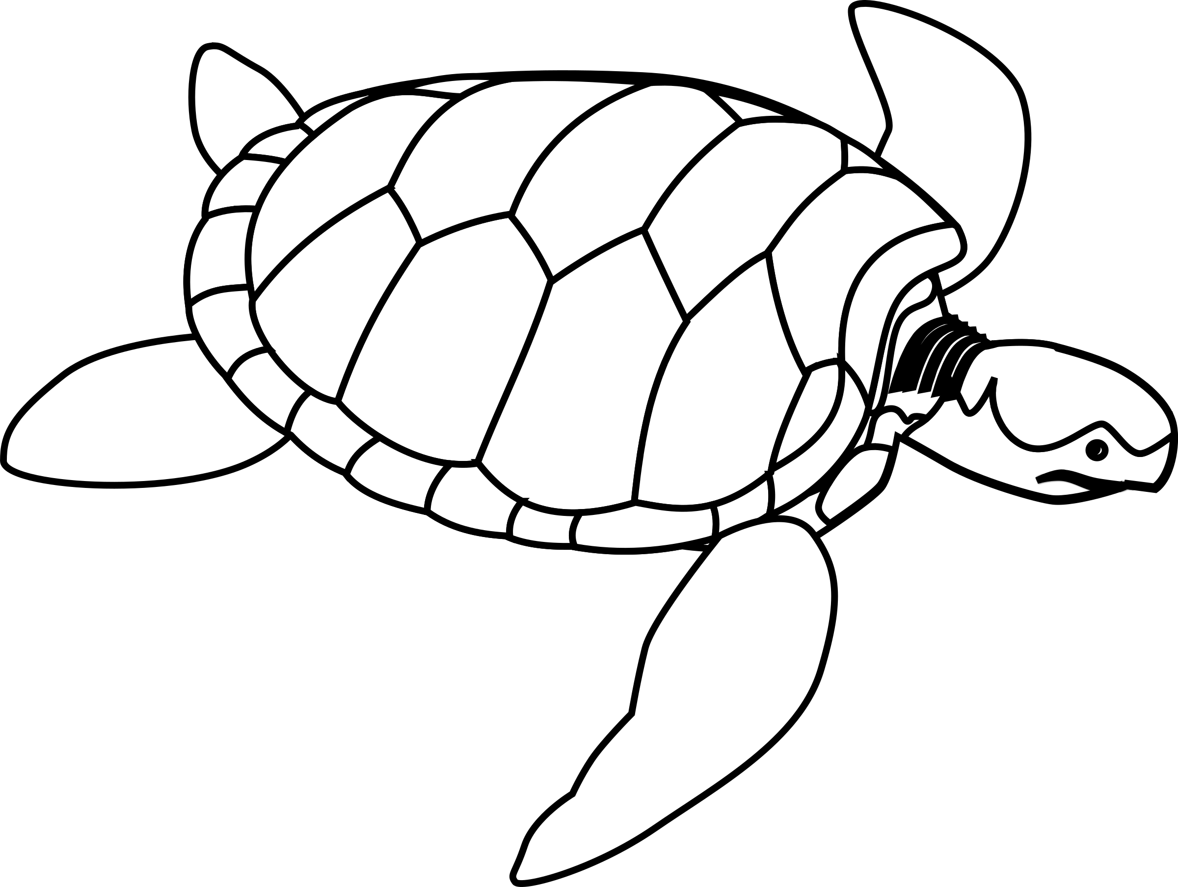 Big Image (Png) - Sea Black And White, Transparent background PNG HD thumbnail