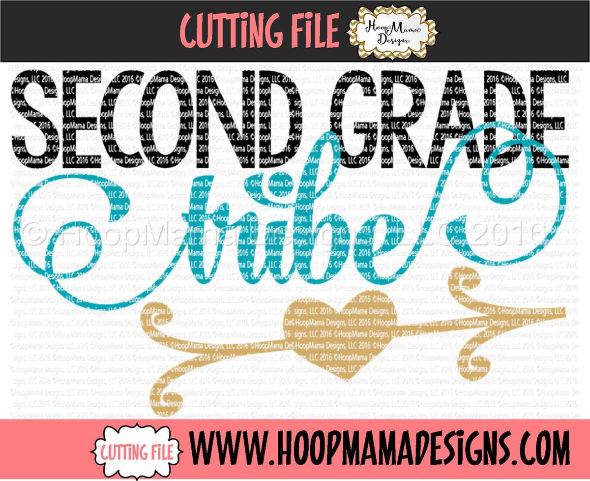 Second Grade Tribe Svg Png Dxf Eps - Second Grade, Transparent background PNG HD thumbnail