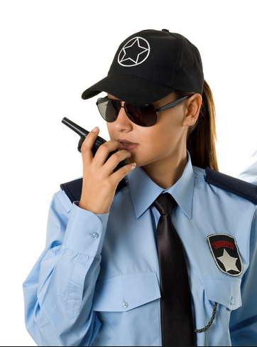 Lady Security Guard Service - Security Guard, Transparent background PNG HD thumbnail