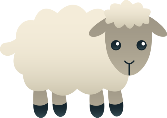 Sheep Clipart Images Pluspng - Sheep Cartoon, Transparent background PNG HD thumbnail