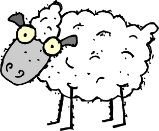 Sheep Google Eyed Cartoon   /cartoon/animals/sheep /sheep_Google_Eyed_Cartoon.png.html - Sheep Cartoon, Transparent background PNG HD thumbnail
