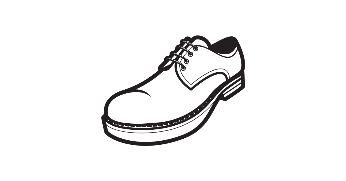 Vector Shoes Png Clipart - Shoes Black And White, Transparent background PNG HD thumbnail