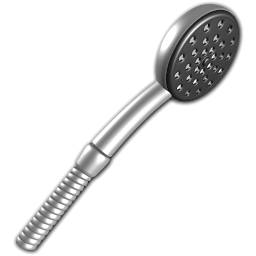 Contemporary Showerhead with 