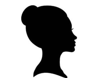 African American Woman Face Silhouette Car Pictures - Silhouette Woman Head, Transparent background PNG HD thumbnail