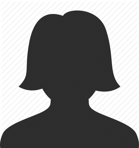Face, Female, Head, Person, Profile, Silhouette, User, Woman Icon - Silhouette Woman Head, Transparent background PNG HD thumbnail