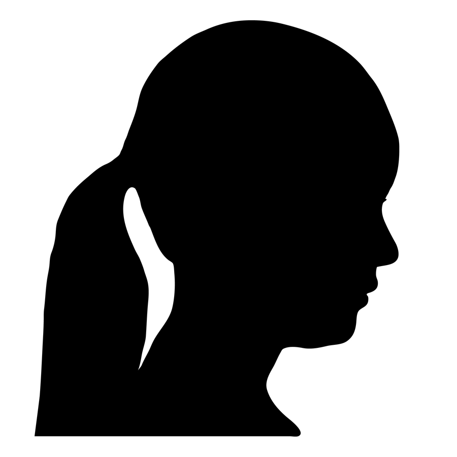 Search Results For Female Head Silhouette Images | Imagebasket Pluspng.com - Silhouette Woman Head, Transparent background PNG HD thumbnail