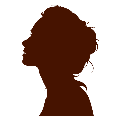 Woman Profile Silhouette Sexy Png - Silhouette Woman Head, Transparent background PNG HD thumbnail