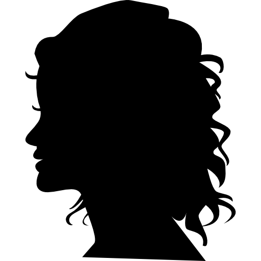 Png Silhouette Woman Head - Woman Silhouette Head Side View Free Icon, Transparent background PNG HD thumbnail