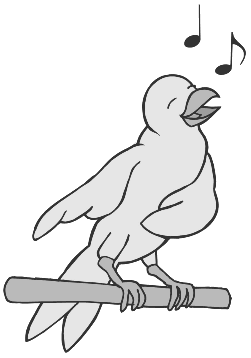 Black Sing Cliparts #2783226 - Singing Black And White, Transparent background PNG HD thumbnail