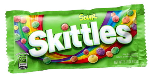 Sour Skittles - Skittles, Transparent background PNG HD thumbnail