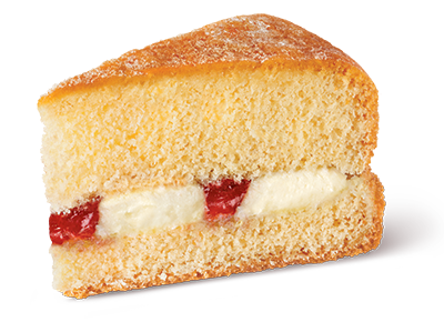 Elizabeth Sponge Cake - Slice Of Cake, Transparent background PNG HD thumbnail