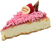 Strawberry Cheese Cake Slice - Slice Of Cake, Transparent background PNG HD thumbnail