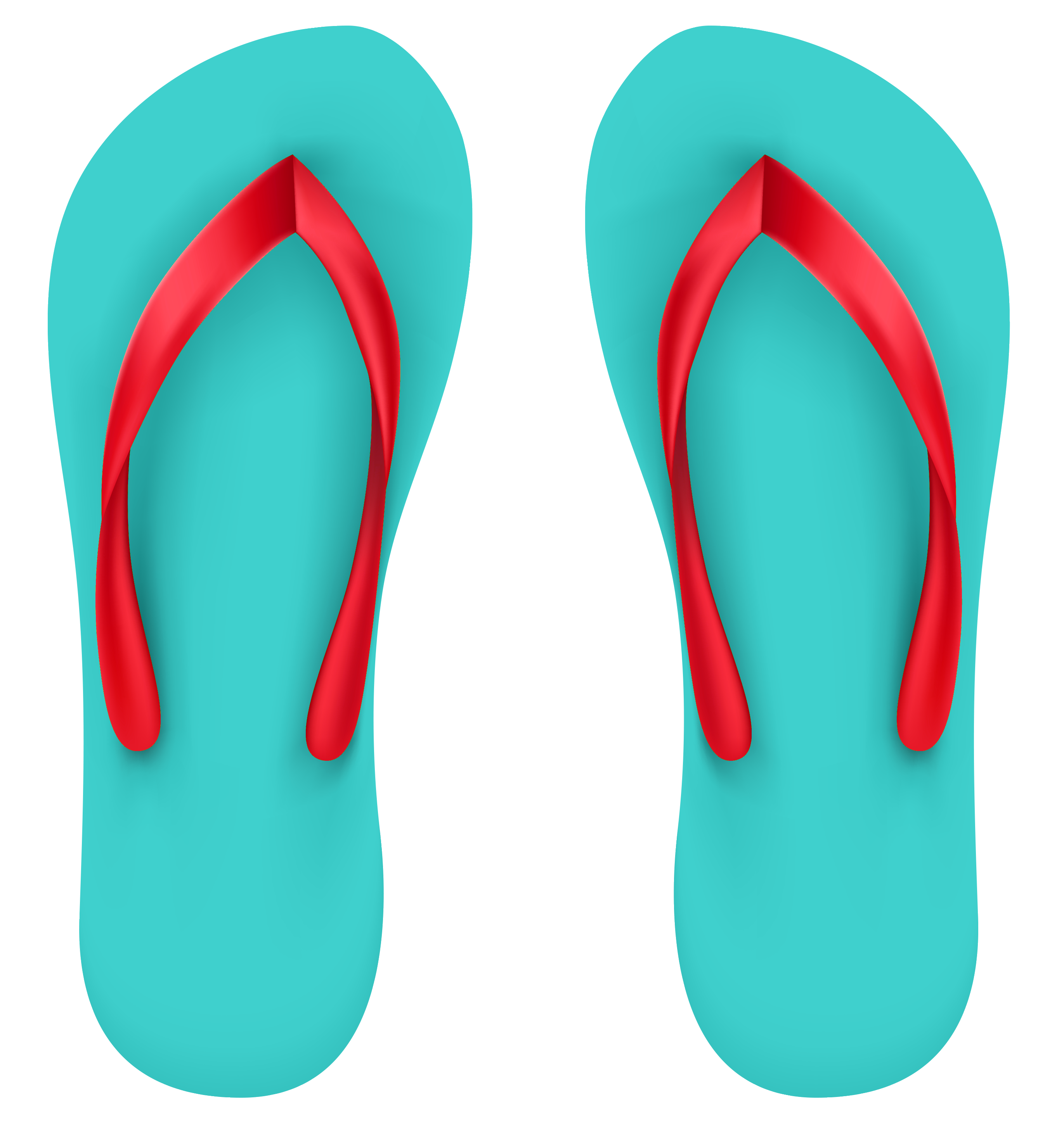 Beach Sandal - Slippers, Transparent background PNG HD thumbnail