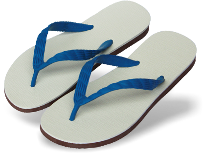 Beach Sandal Png File - Slippers, Transparent background PNG HD thumbnail