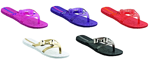 Gisele Ipanema Slippers.png - Slippers, Transparent background PNG HD thumbnail