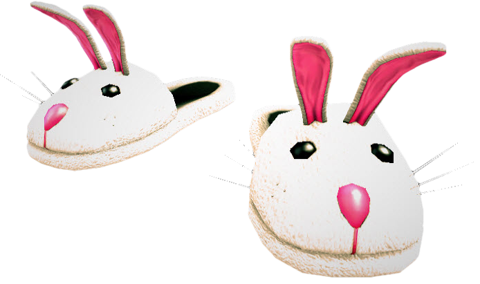 Image   Dead Rising Bunny Slippers.png | Dead Rising Wiki | Fandom Powered By Wikia - Slippers, Transparent background PNG HD thumbnail