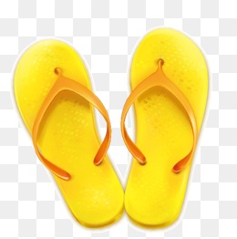 Slippers Vector, Flip Flop, Vector, Hand Painted Png And Vector - Slippers, Transparent background PNG HD thumbnail