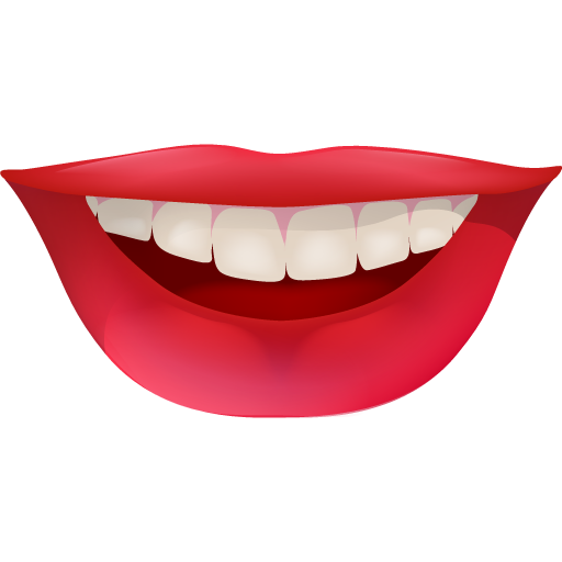 Funny, Happy, Hollywood, Lips, Red, Smile, Smiley, Teeth Icon. Download Png - Smiley Mouth, Transparent background PNG HD thumbnail