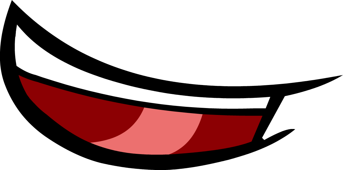 Png Smiley Mouth - Image   Approves Smile L Mouth.png | Battle For Dream Island Wiki | Fandom, Transparent background PNG HD thumbnail