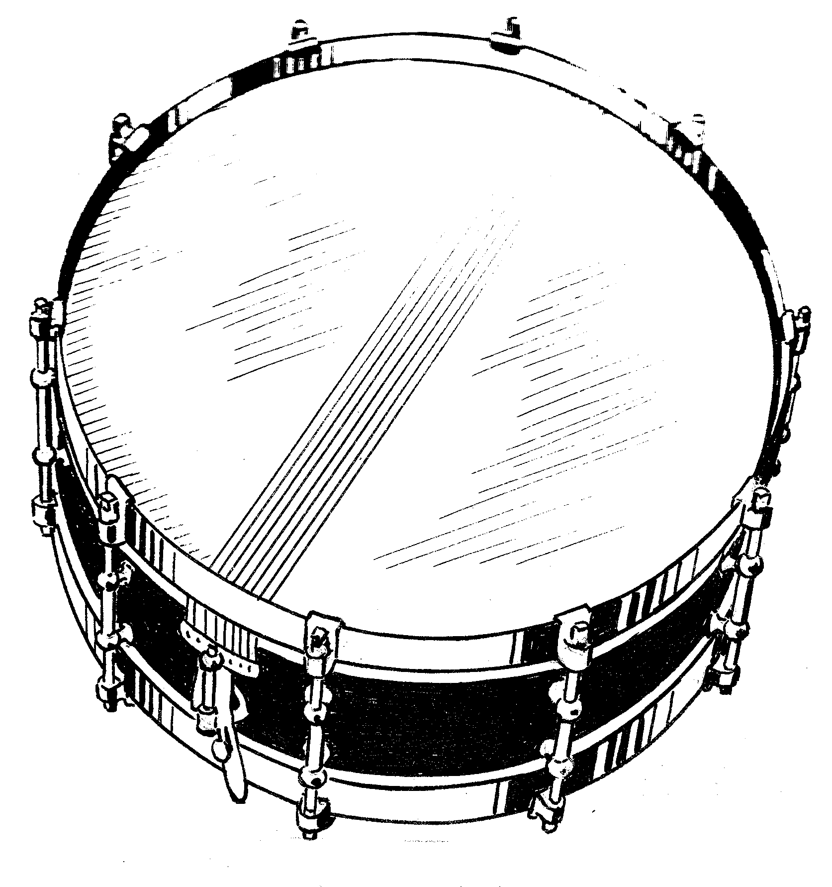 Small Drum, Snare Drum, Red, 