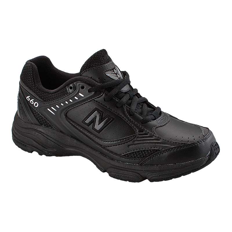 Png Sneakers Walking - New Balance Womenu0027S 660 D Wide Width Walking Shoes   Black, Transparent background PNG HD thumbnail